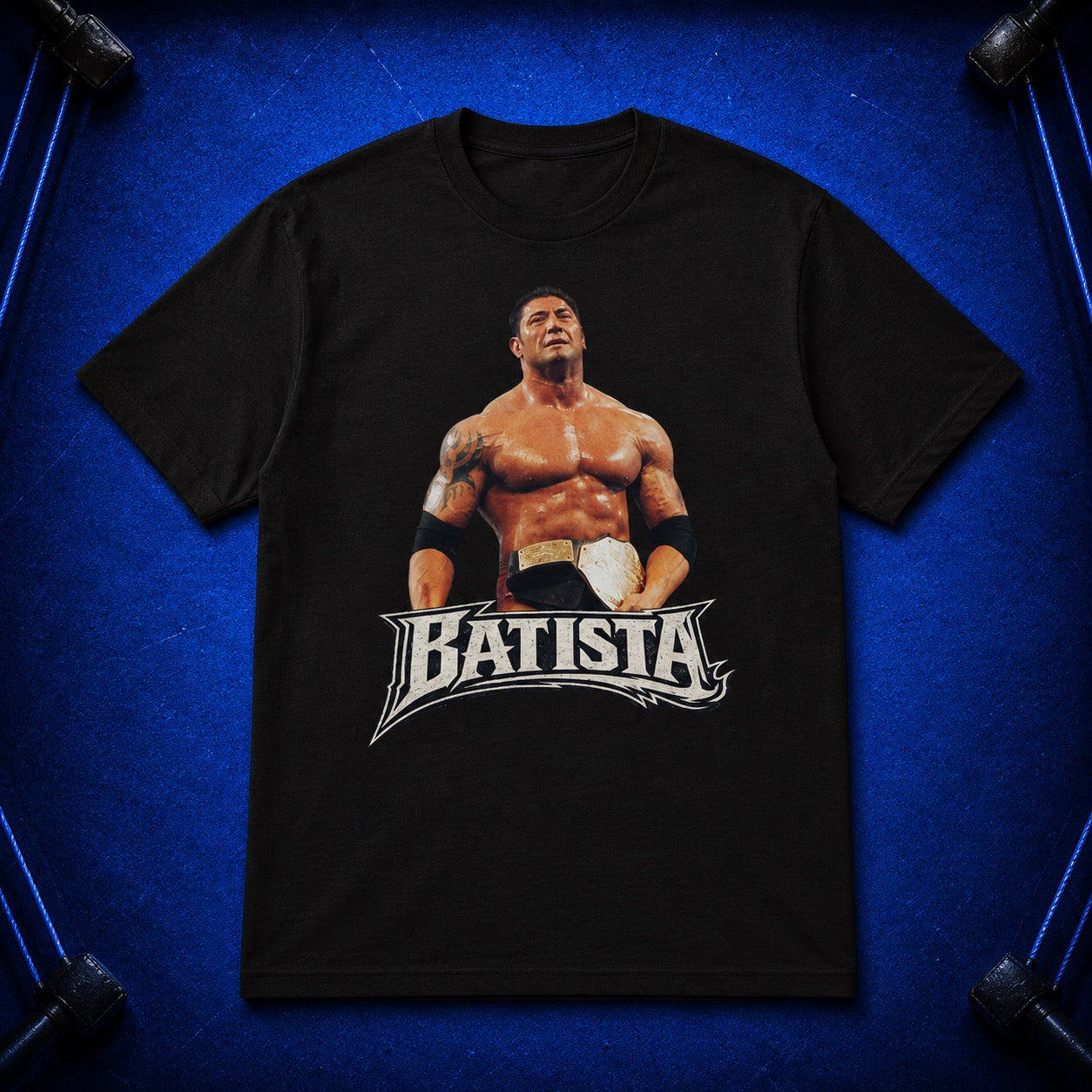 Batista Vintage Style WWE T-Shirt