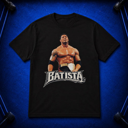 Batista Vintage Style WWE T-Shirt