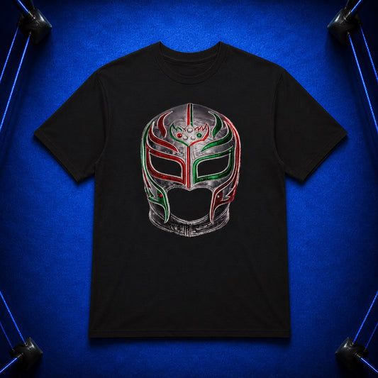 Silver Rey Mysterio Mask Tee